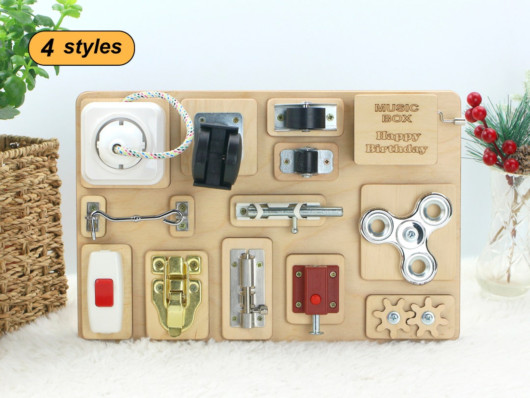 Activity Board for Dementia Patients Busy Board Sensory Etsy