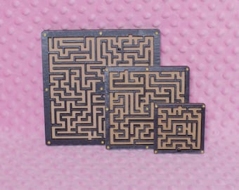 Wooden Balance Maze Game for Kids Coordination & Dexterity Training