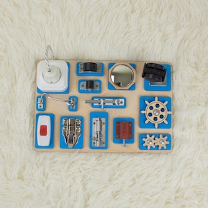 Nursing Home Gift for Dementia, Alzheimer&#39;s Fidget Board for Seniors, Memory Care Activity Board