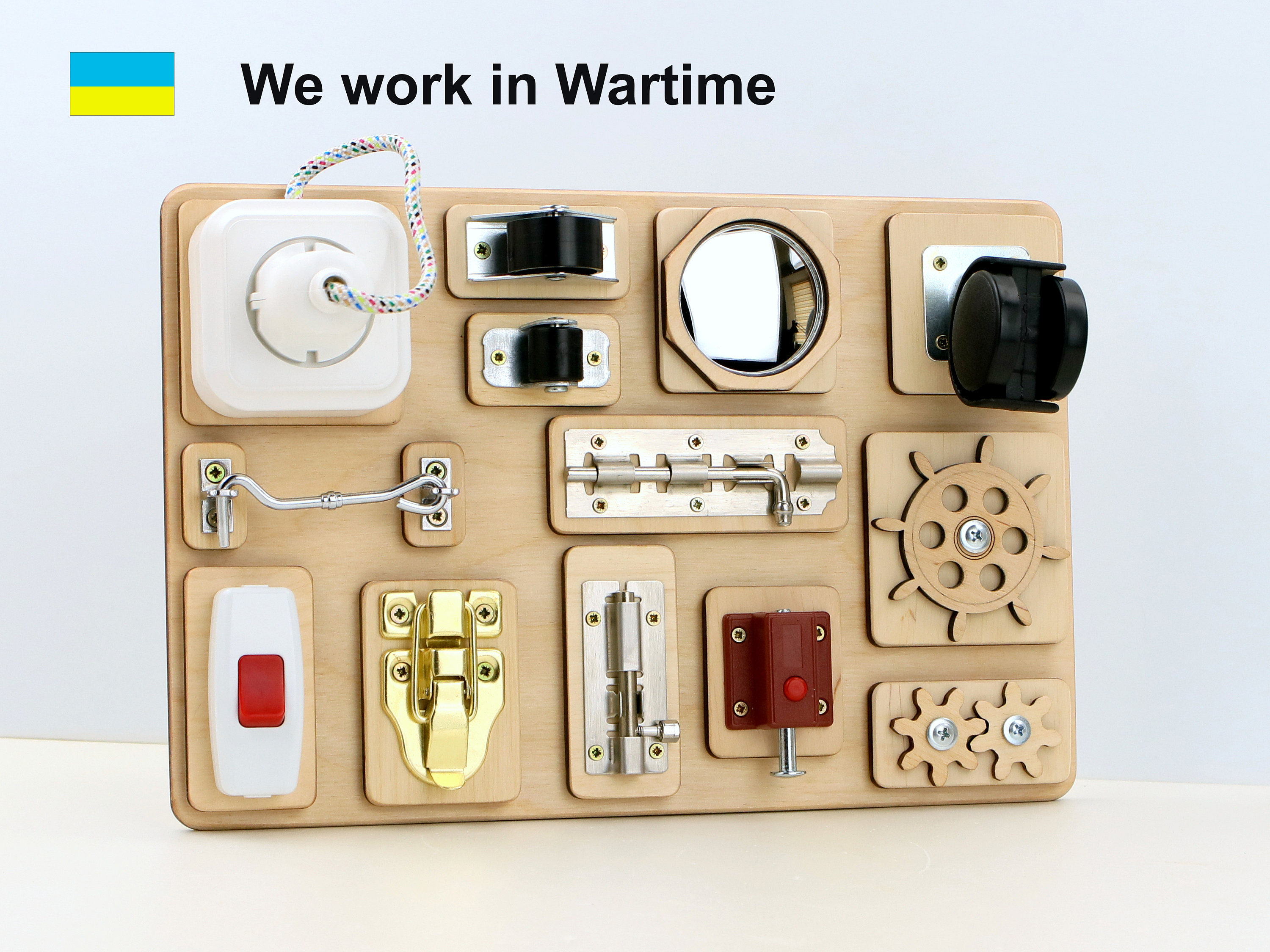 Toys Learning & School Activity and Therapy Fidget Board for Dementia