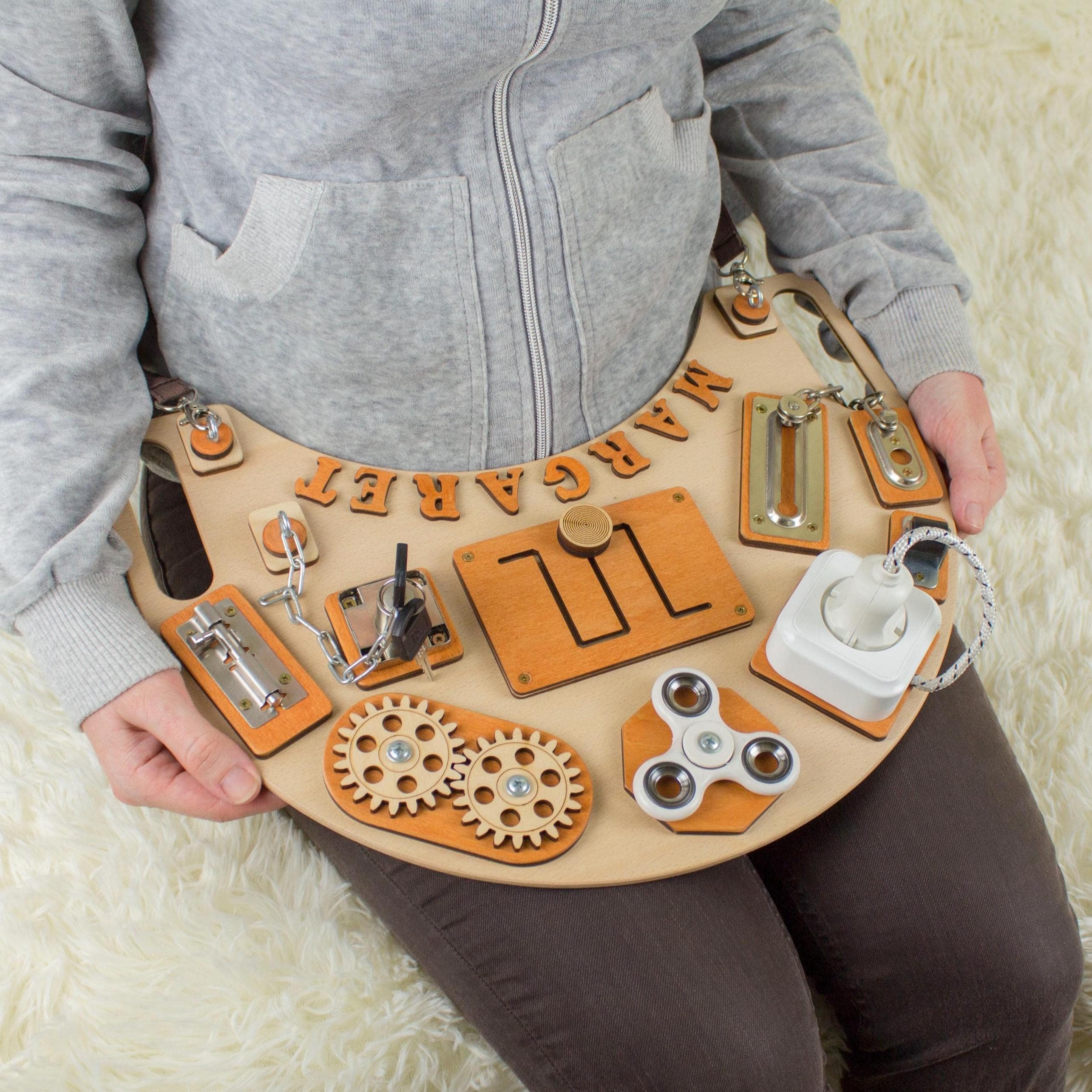 Busy Board, Dementia sensory board adults, Activity boards for seniors, Occupational Therapy
