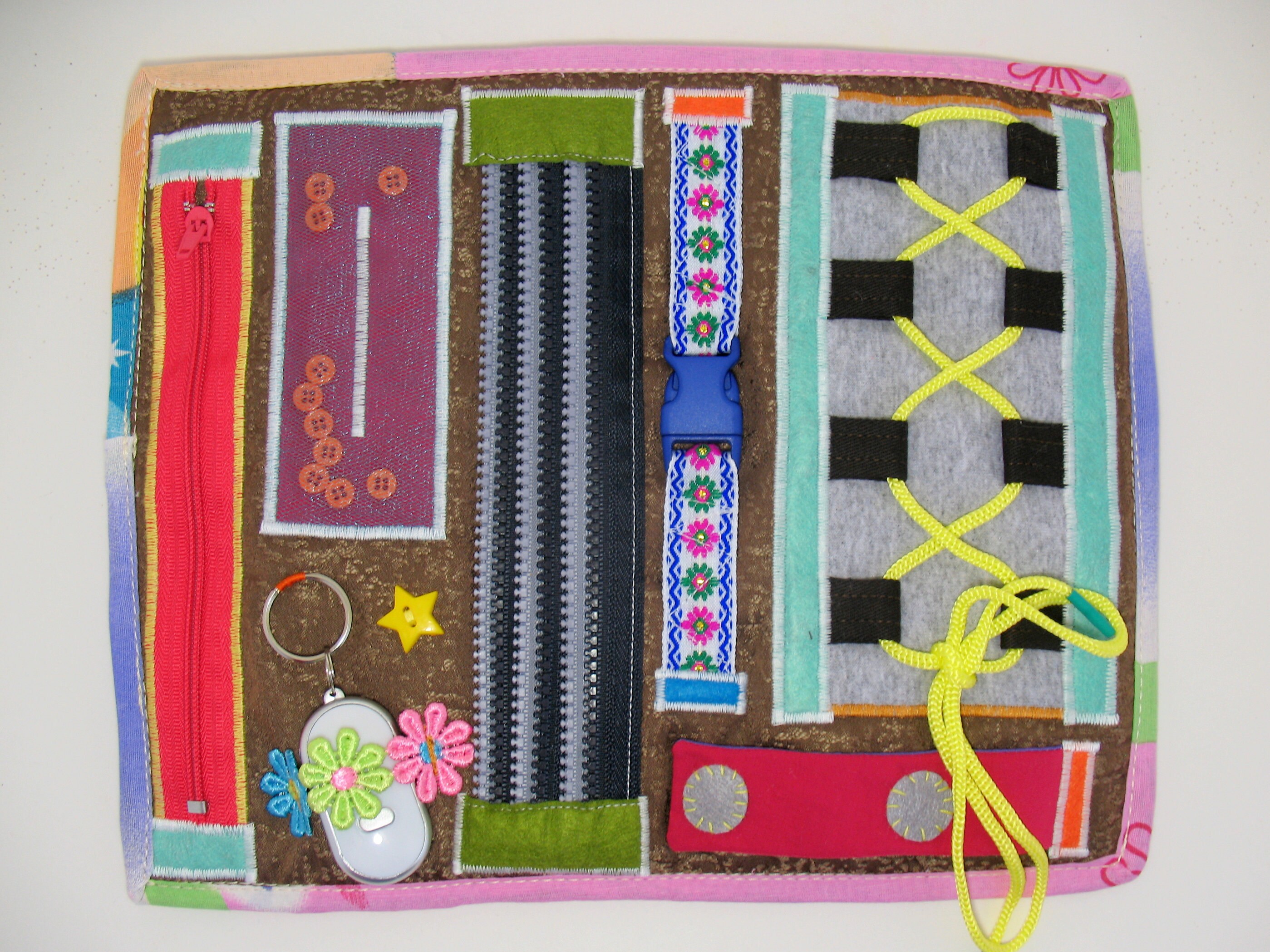 Fidget Alzheimers Dementia Blanket Busy Sensory Tactile Etsy