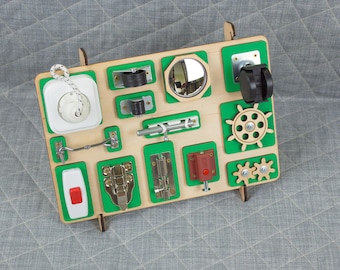 Alzheimer Fidget Board: Demenz Sensorische Aktivität, Komfortboard