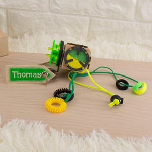 Wood busy cube for kids, Sensory toys for autistic kids, Autism toddler activity fidget cube toy, Fine motor skill montessori toy 2 year old