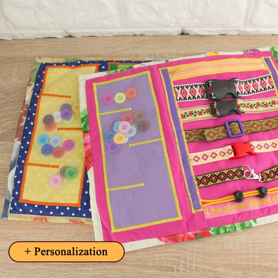 Fidget Blanket for Men With Dementia Alzheimers Gifts Dementia