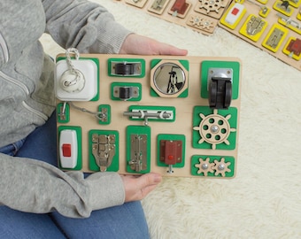 Painel Sensorial para Demência, Painel de Atividades para Adultos, Painel de Atividades para Idosos, Presente para Casa de Repouso