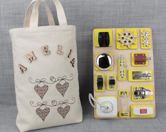 Painéis sensoriais antiestresse para adultos, brinquedos ocupacionais para pacientes com demência.