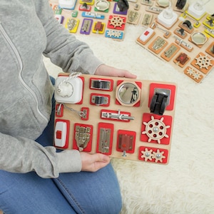 Dementia Sensory Board: Memory Care Activity Board for Adults