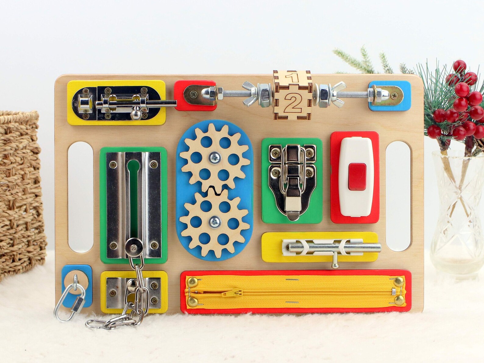 Busy Board Dementia Fidget Board Adult Dementia Board Etsy