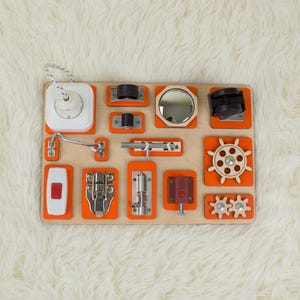 Dementia Sensory Fidget Board: Autism & Senior Activity Toy