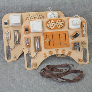 Sensory Board: Dementia Activity Board for Seniors (12x16&quot;)