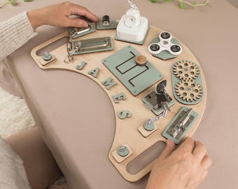 Dementia activities for seniors, Fidget board adults, Busy board alzheimer, Elderly toy gifts
