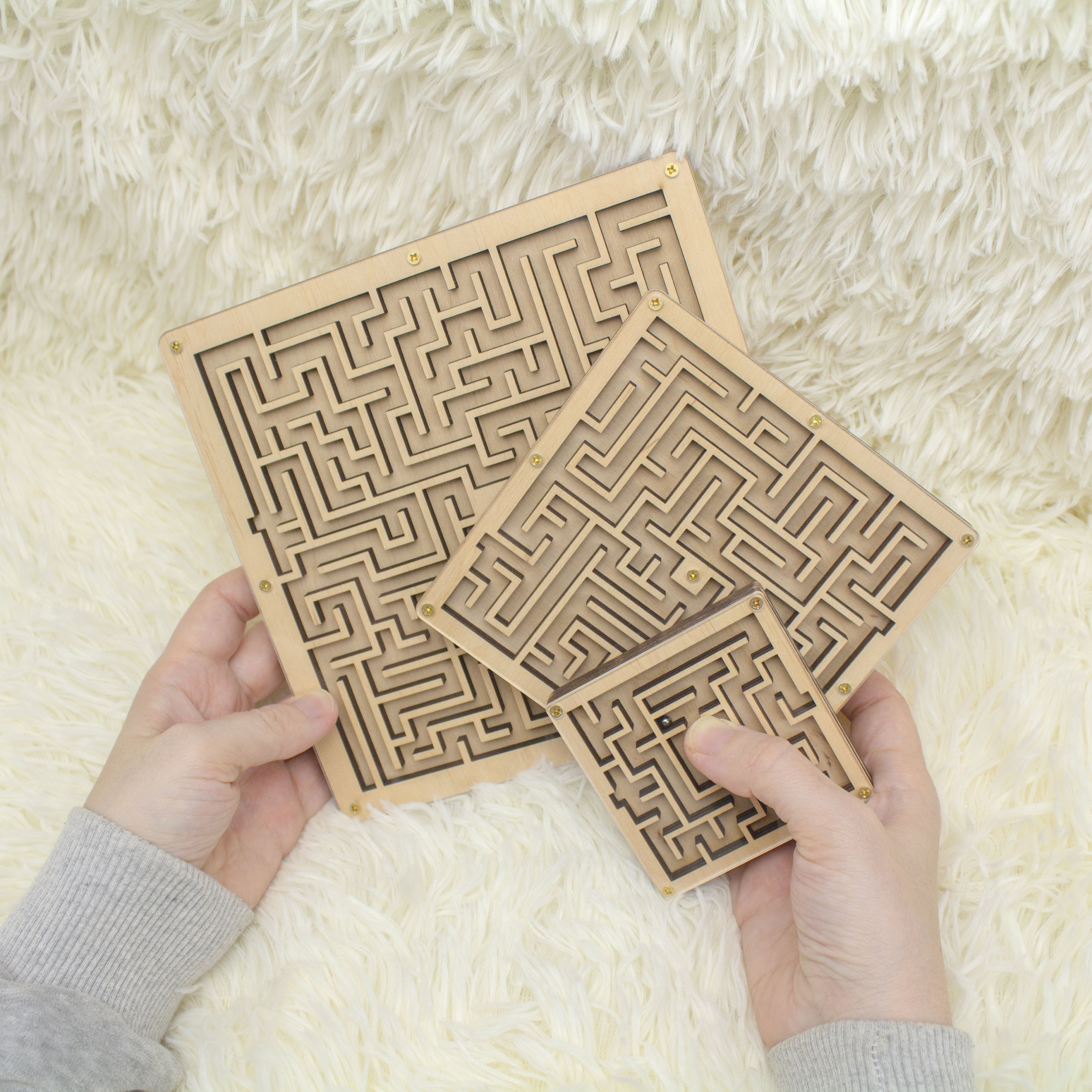 Cubo Soma Juego Rompecabezas Cuadrado De Madera Mind Bending