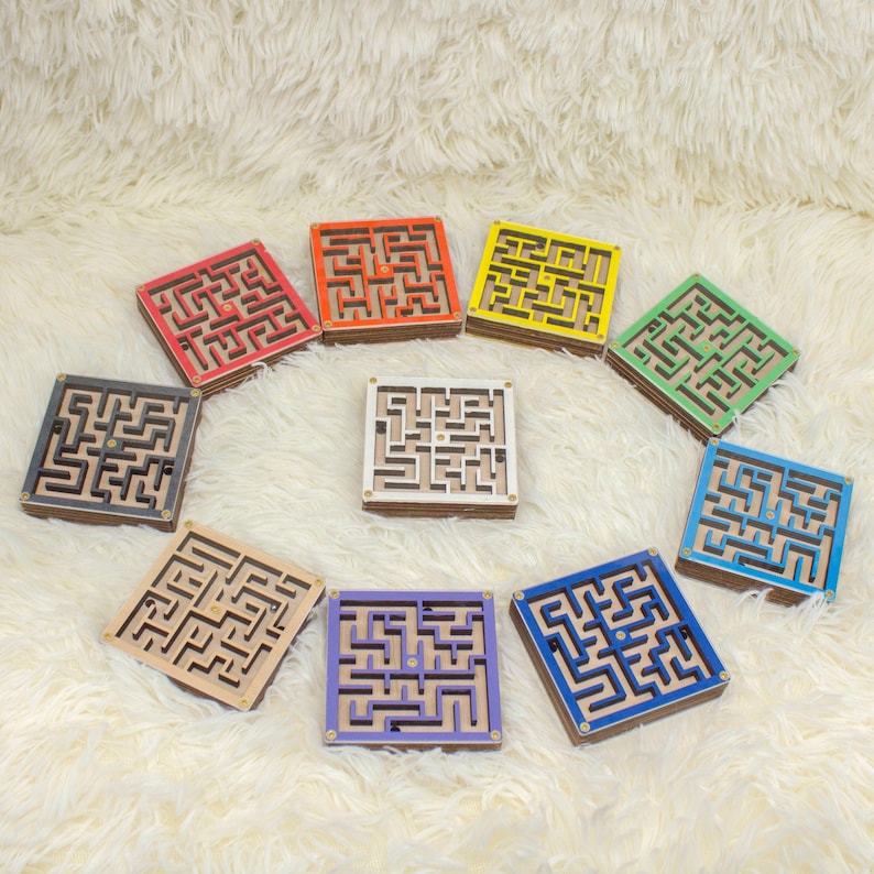 Wooden Labyrinth Game: Therapy Toy for Dementia & ADHD - Etsy