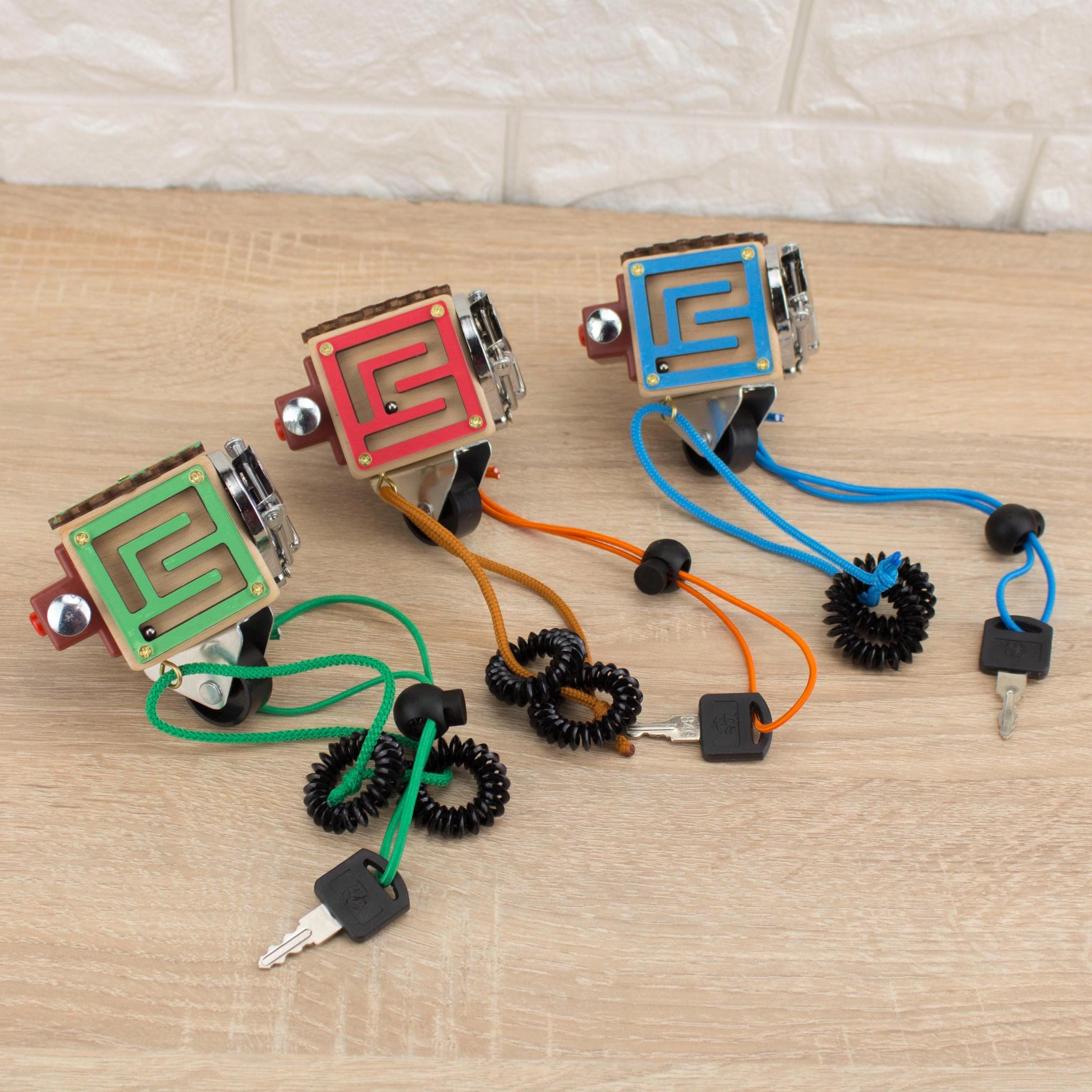 Dementia Activities for Seniors, Adult Fidget Sensory Cube, Figit