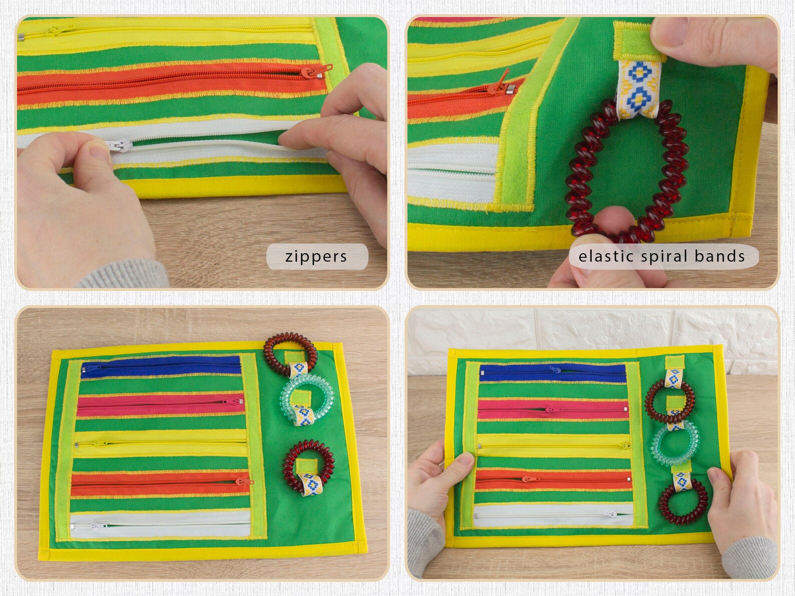 Zipper Blanket Zipper Toy Montessori Toys 2 Year Old Girl Etsy