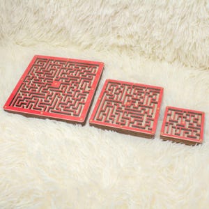 Christmas gifts for kids, Wood labyrinth toy, Montessori maze game, Birthday gift for kid boy girl