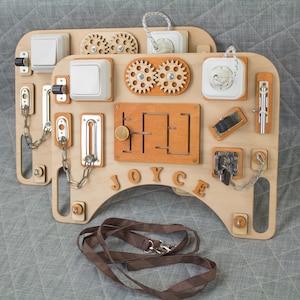 Dementia Activity Board, Adult Sensory Busy Board, Memory Care Tool for Seniors with Alzheimer&#39;s