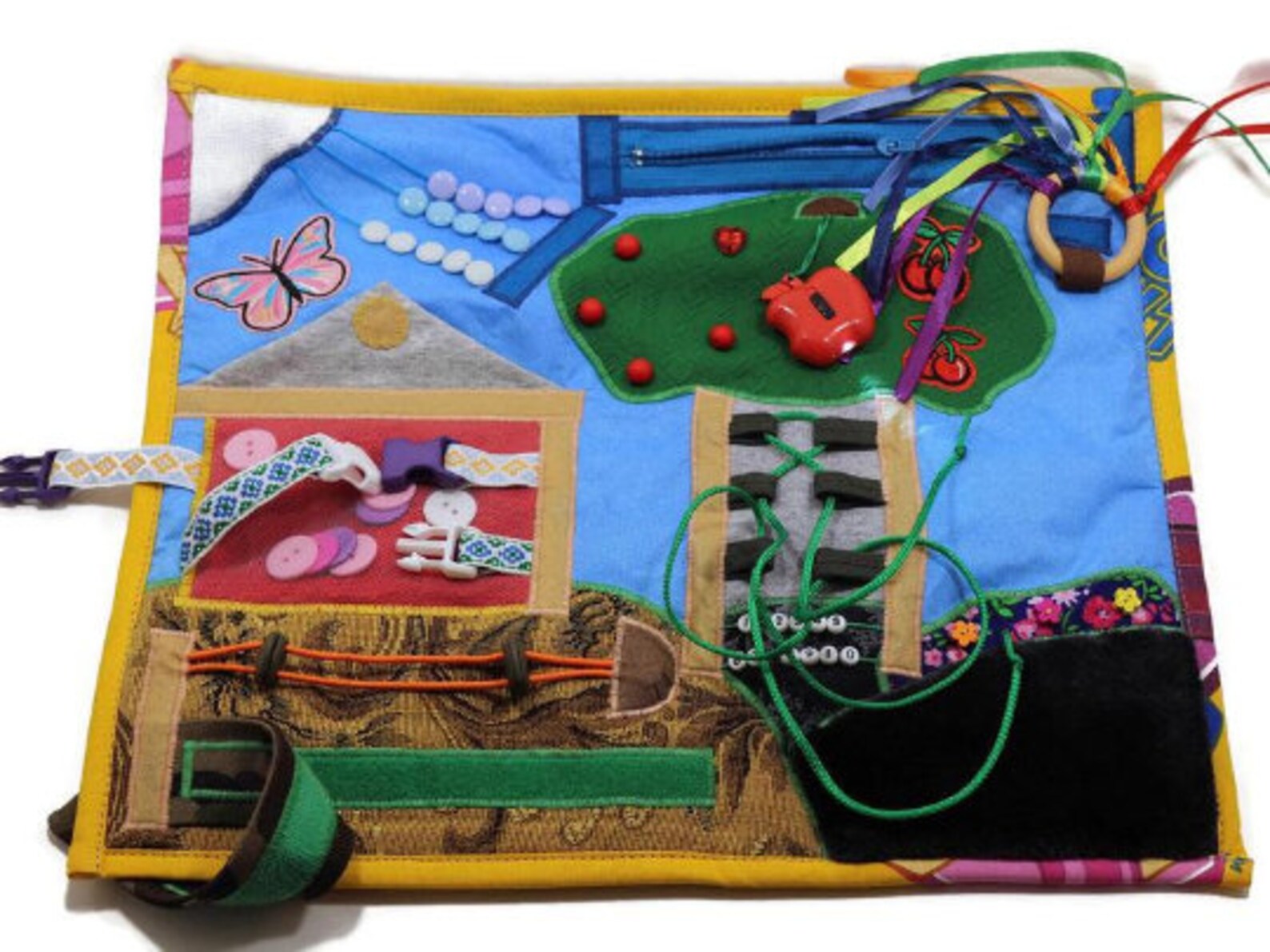 Dementia fiddle blanket Games for dementia adults Memory Etsy