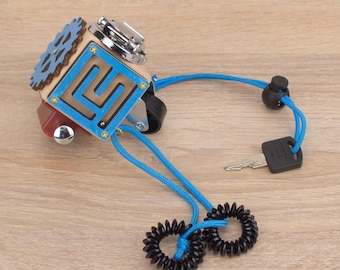 Cubo fidget para Alzheimer adulto, Presentes para demência, Brinquedo fidget para demência, Conscientização sobre Alzheimer, Presente para Alzheimer, Presentes para idosos