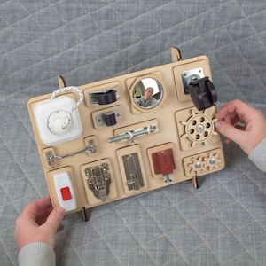Sensory Board for Dementia: Occupational Therapy Activity Board