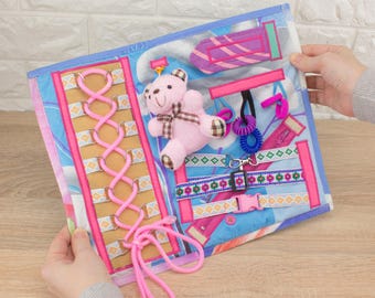 Therapy Fidget Blanket: Sensory Activity Quilt for Dementia Care