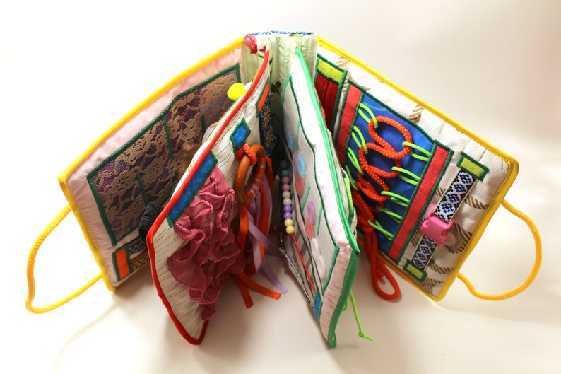 Busy Sensory Quiet Book Dementia Activity Book Memory Etsy