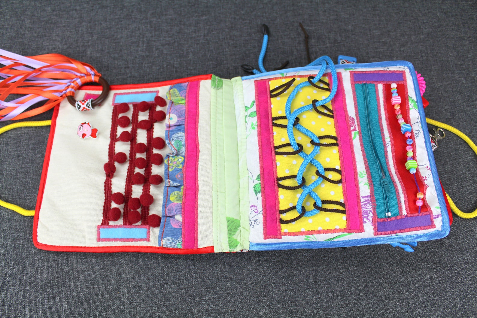 Fidget Book Dementia Gift for Dementia Patients Alzheimers Etsy