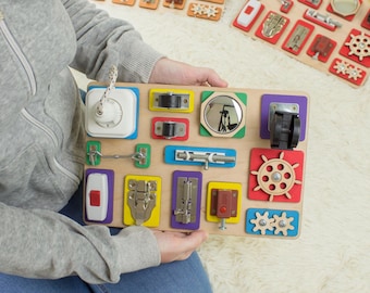 Painel sensorial para adultos com demência, painel antiestresse para idosos.