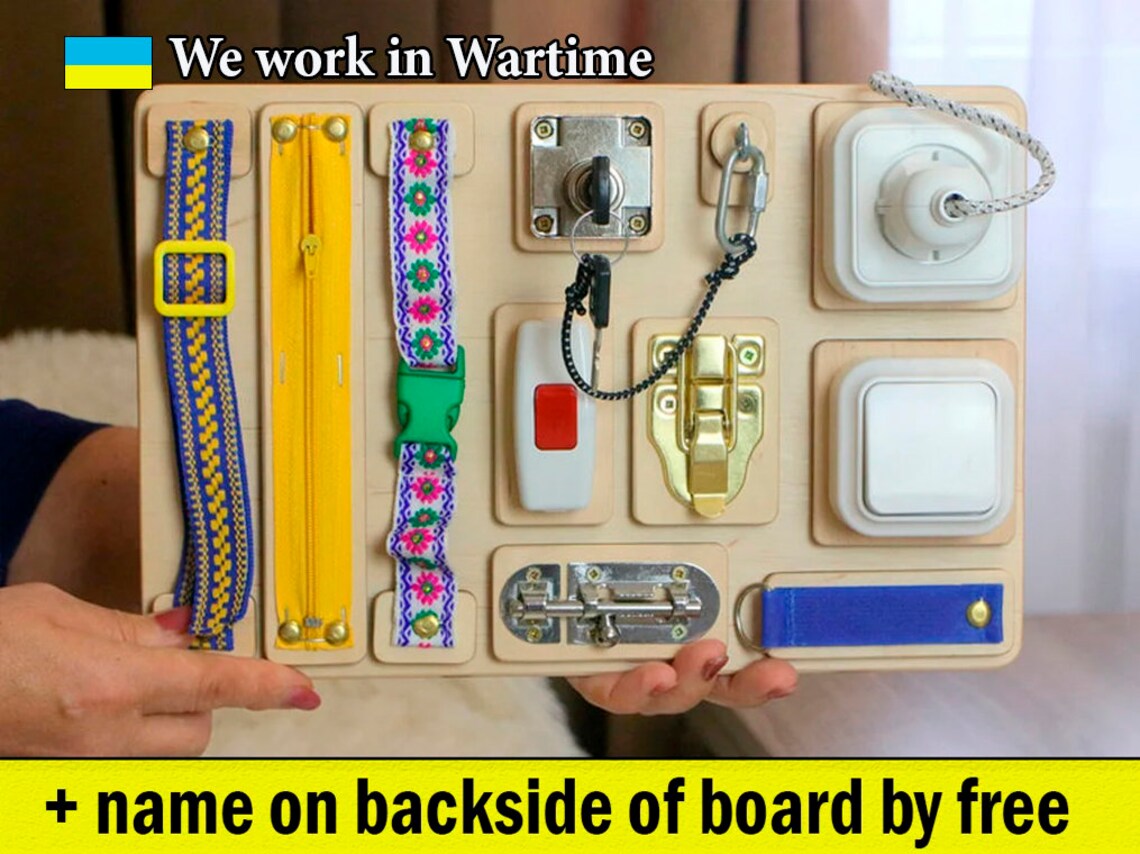 Activity Board for Dementia Alzheimer Rehab Stroke Patients Etsy