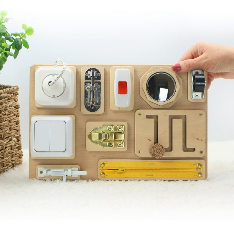 Sensory Board for Adults, Personalized Activity Board for Seniors