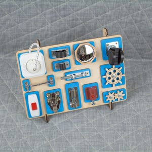 Busy board dementia activities, Adult sensory fidget board, Alzheimers gifts, Occupational therapy toys
