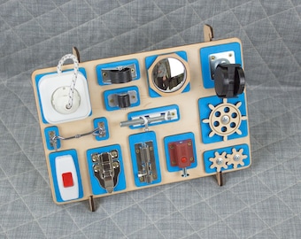 Beschäftigte Tafel Demenz Aktivitäten, Sensorische Fidget Tafel für Erwachsene, Alzheimer Geschenke, Ergotherapie Spielzeug