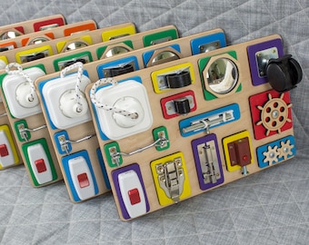 Alzheimer Therapy Tool, Elderly Care Busy Fidget Board
