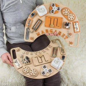 Occupational Therapy Busy Board, Sensory Tool for Adults with Dementia, Alzheimer&#39;s Special Needs Gift, ADHD Gift for Elderly