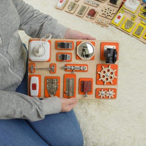 Dementia Fidget Board: Montessori Sensory Toy for Alzheimer&#39;s Care