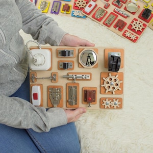 Dementia Activity Busy Board: Sensory Tool for Alzheimer&#39;s