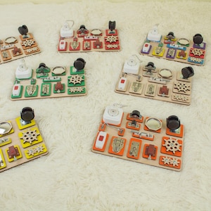 Dementia Fidget Toy, Adult Busy Board, Sensory Tool for Alzheimer&#39;s & Memory Care