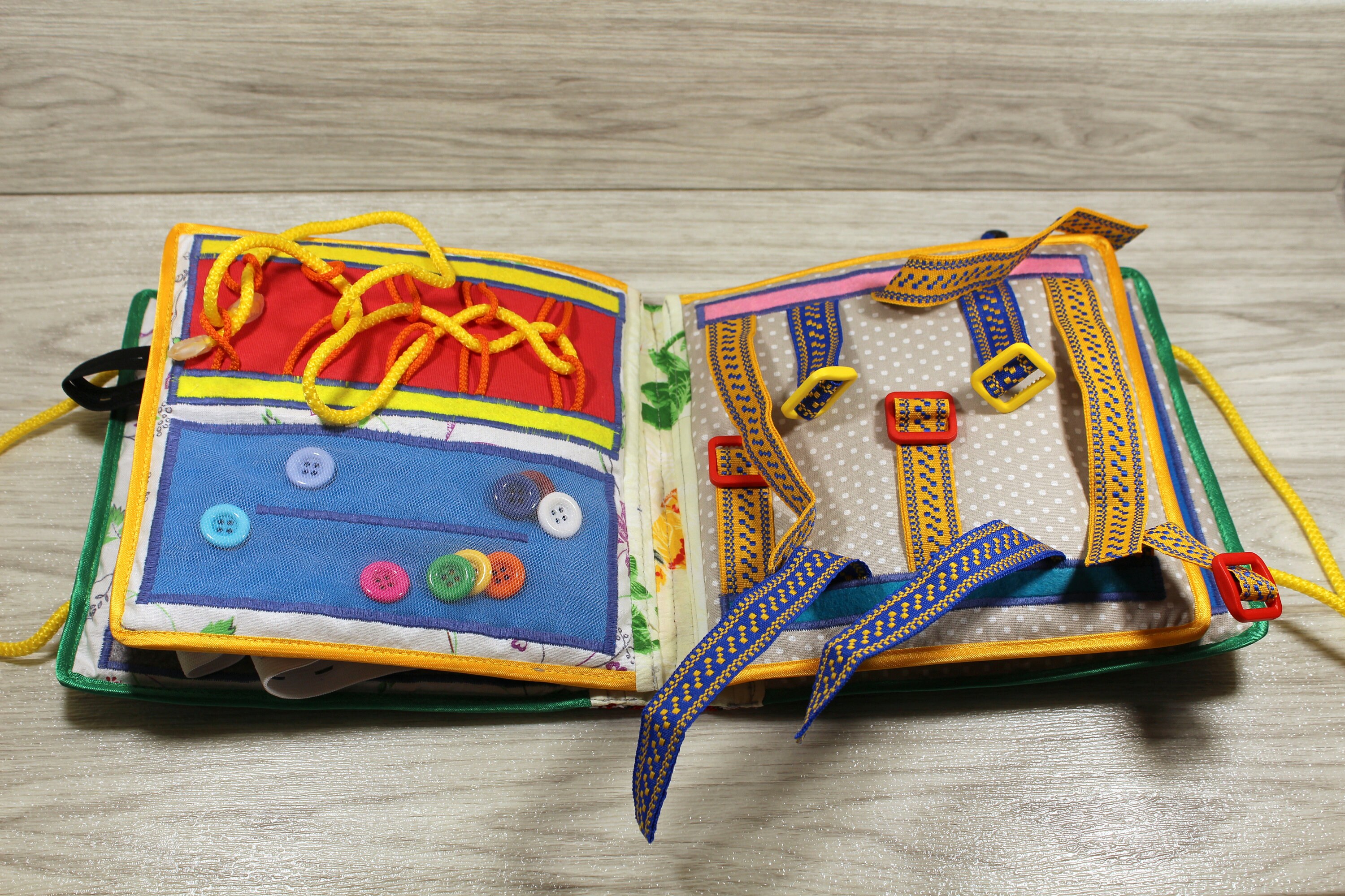 Dementia Fidget Book Alzheimer Fidget Book Occupational Etsy