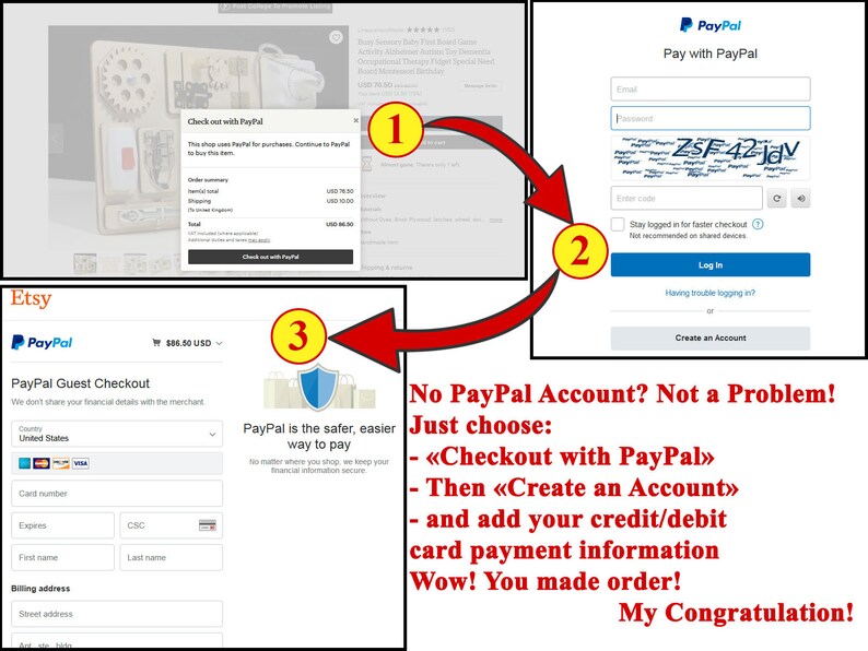 Educational Toys Toddler Busy Board Montessori Materials image 9