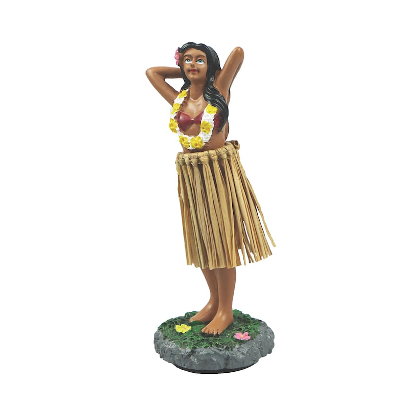 Northcore Mini Hawaiian Hula Girl Dashboard Doll Etsy UK
