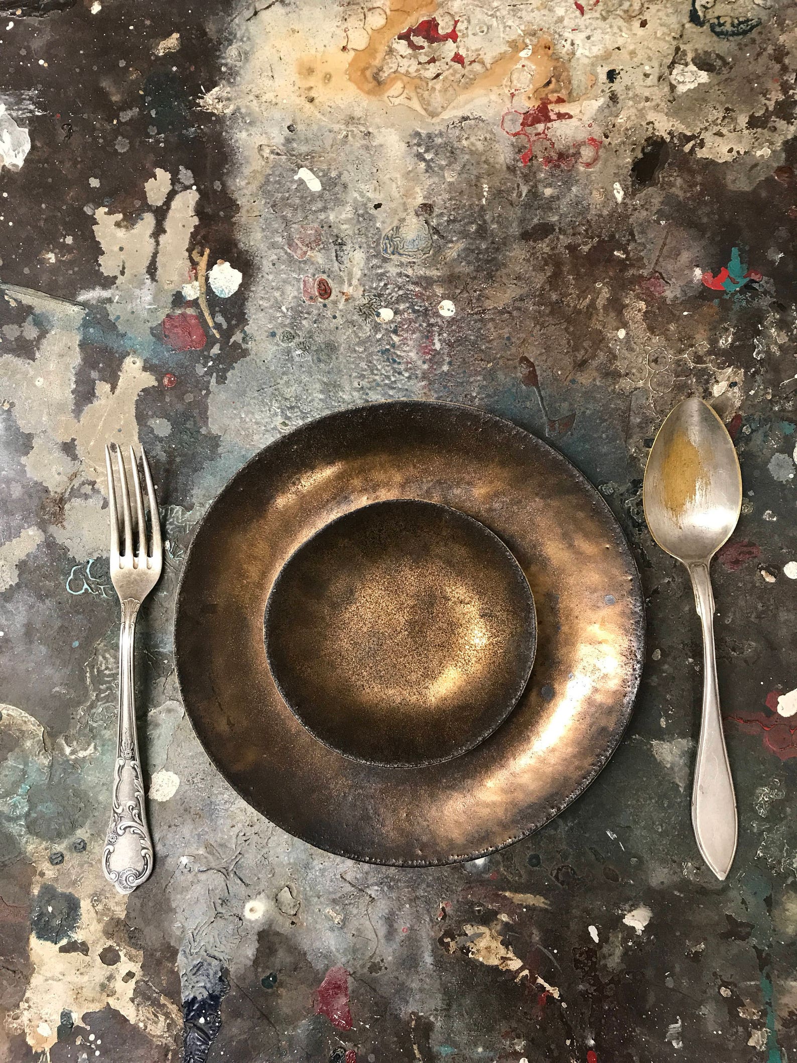 Ceramic Plate Handmade Plate Rustic Plate Ceramic Gold Etsy UK