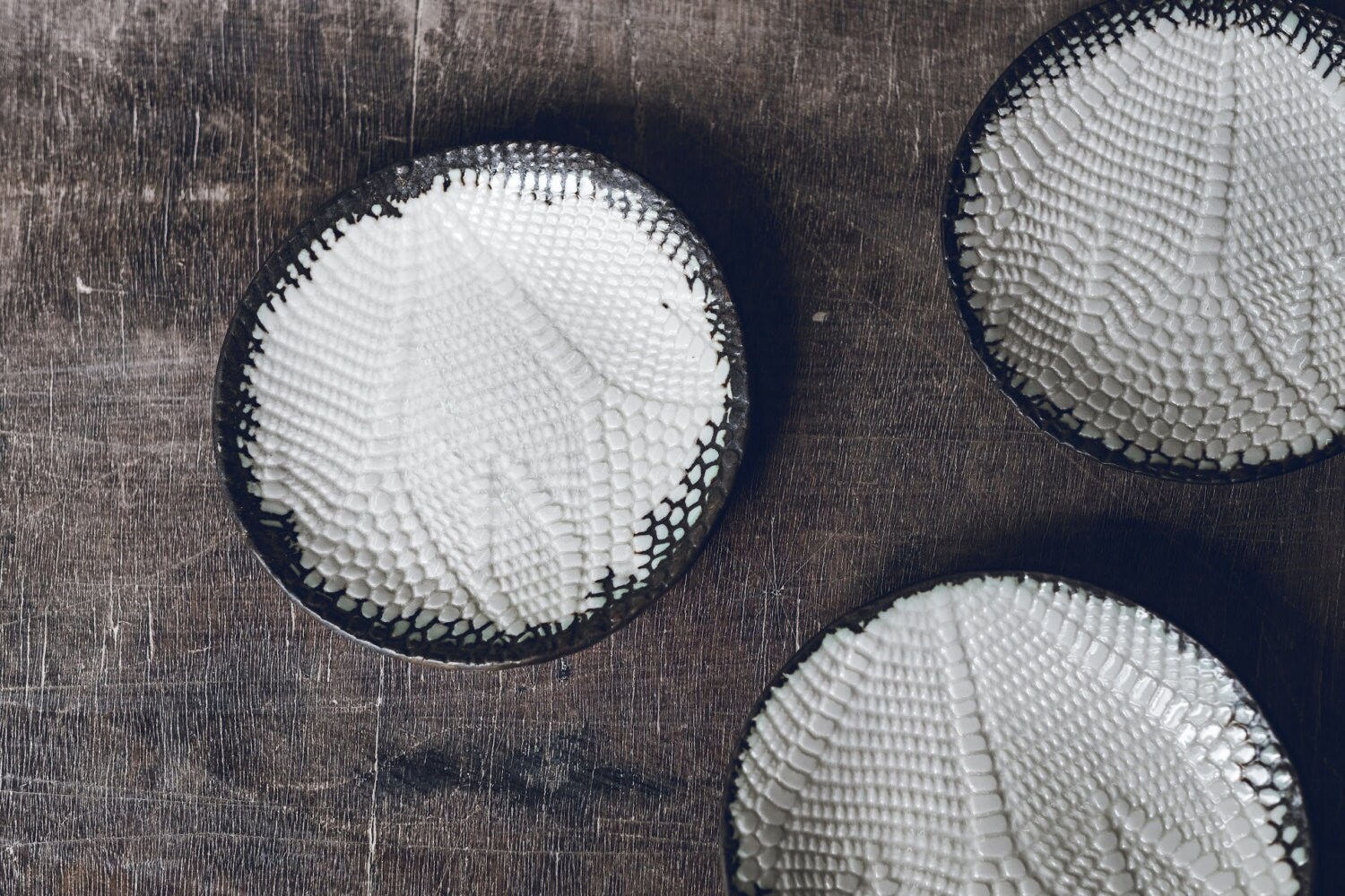 Plat de Bijoux en Porcelaine/Assiette Soucoupe Dentelle Petite Plaque Vintage Petit Plat