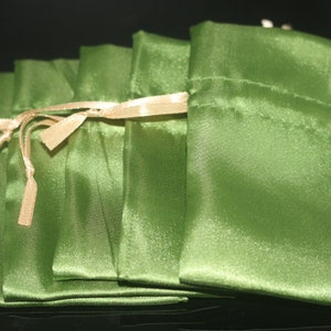20pcs Green Silk Bags Silk Jewelry Pouch Satin Patterns Gift - Etsy