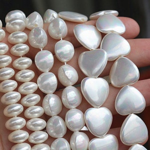 South Sea Shell Pearls Beads 15 inch one strand, HZ0033