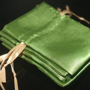 20pcs Green Silk Bags Silk Jewelry Pouch Satin Patterns Gift - Etsy