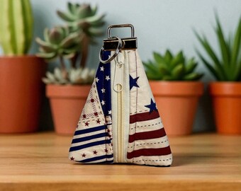 Coin-Card-Key holder zipper Pouch- zippered pouch