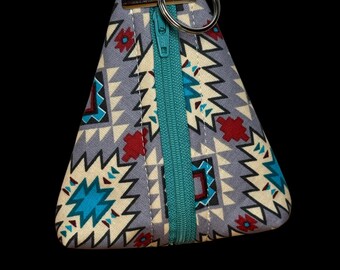 Coin-Card-Key holder zipper Pouch- zippered pouch