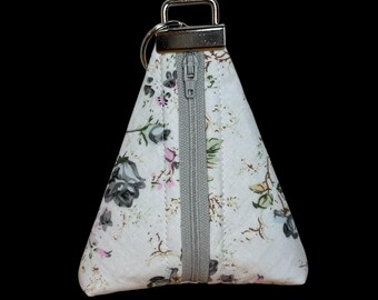 Coin-Card-Key holder zipper Pouch- zippered pouch