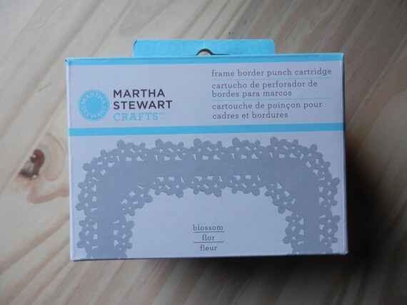 Martha Stewart frame border punch cartridge /"blossom/"
